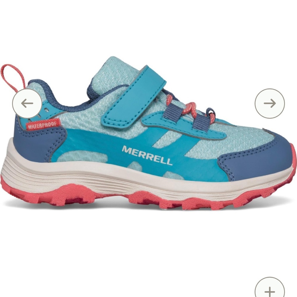 Merrell Moab Speed 2 Low A/C Jr. Waterproof Hiking Shoes - Toddlers' size 11